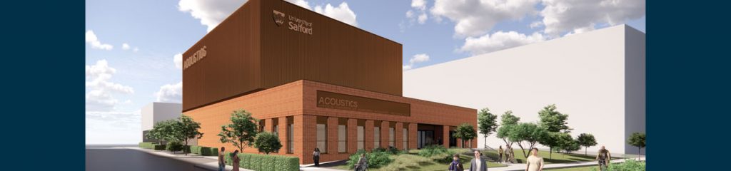 Rendering of new acoustic building