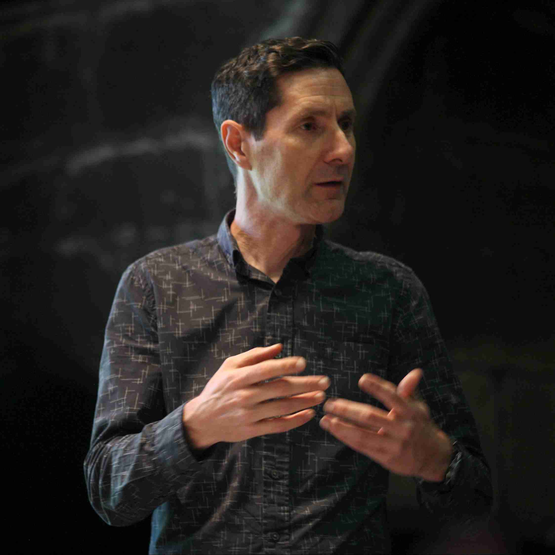 Picture of Trevor Cox speaking