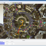 Software screenshot with inset of Julien Maillard